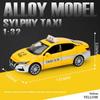 Alloy Sylphy Simulation Taxi Model Toy With Sound And Functions Light
