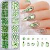 3d Nail Art Rhinestones Nail Art Accessories Exquisite 3d Nail Art Sparkling Rhinestones Charms for Stunning Diy Nail for Women