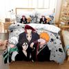 Bleach Kuchiki Rukia 3D Anime Bedding Set Single Twin Full Queen King Size Duvet Cover for Adult Kids Bedroom