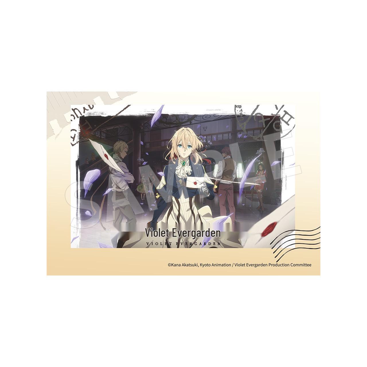 

Chao Keyou Genuine Violet Evergarden Series: In Stock Color Paper, Photo Card, & Laser Ticket