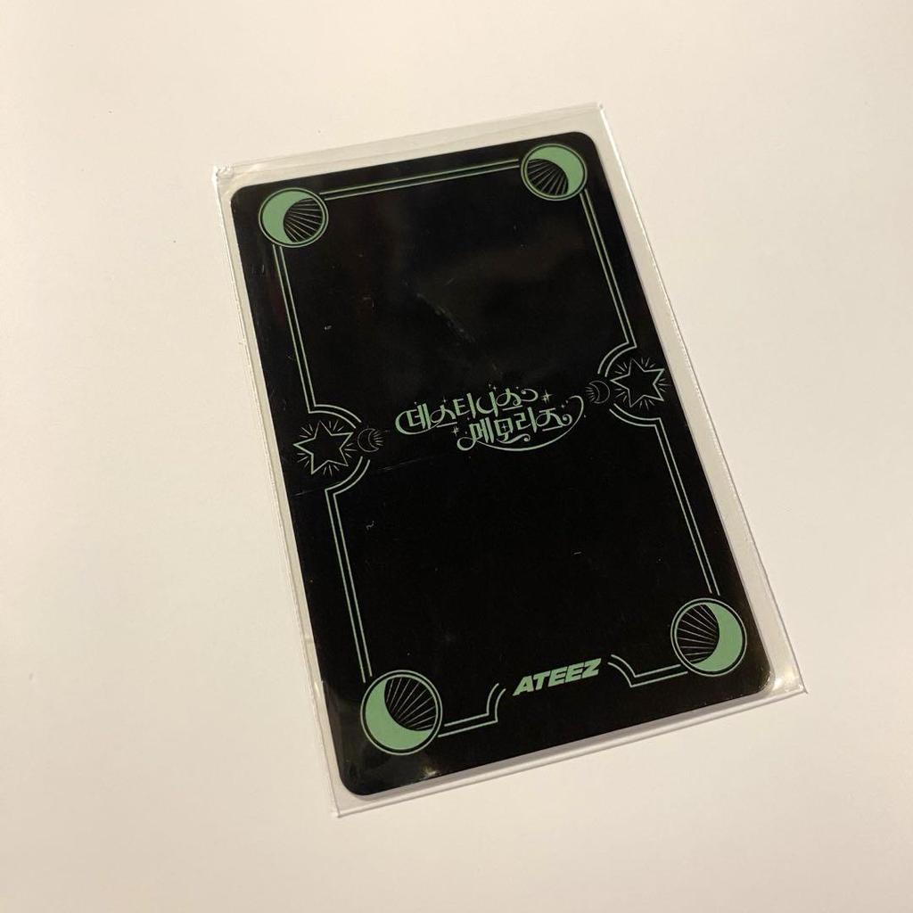 [USED] ATEEZ exhibition TOKYO bonus trading card Seonghwa