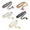 Braided Waist Rope Summer Female Waist Belt Beads Decors Handmade Thin Belt