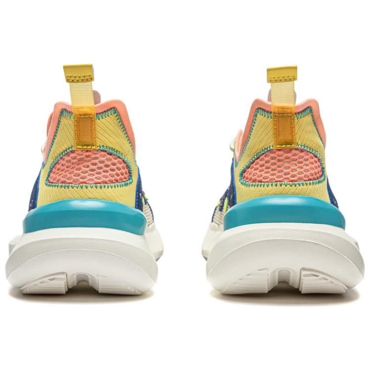 Li Ning Wu Dao 2.3 Comfortable Breathable Shock Absorbing Durable Low Top Lifestyle Casual Shoes Men Sneaker Blue White Yellow ABCU021-2