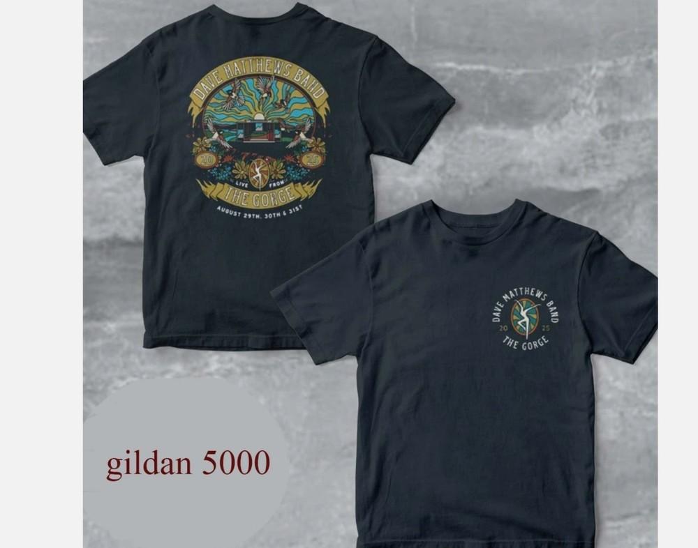 Dave Matthews Band Live At The Gorge Amphitheatre In Georgia Washington T Shirt Unisex T-Shirt S