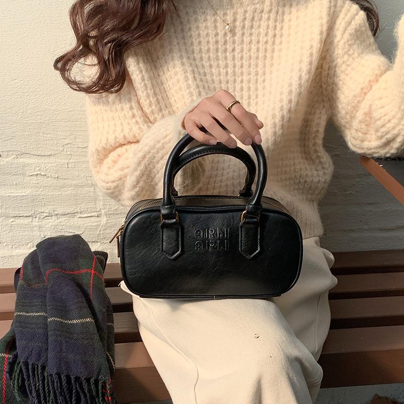 Γυναικεία τσάντα Premium γυναικεία τσάντα Τσάντα ρετρό Boston Τσάντα Κορεάτικη ευέλικτη τσάντα αγγελιοφόρων