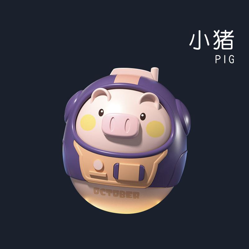 

Большая игрушка-неваляшка для младенцев 6 месяцев, для детей, для раннего развития, для детей от 0 до 1 года, успокаивающая детская погремушка фиолетовый