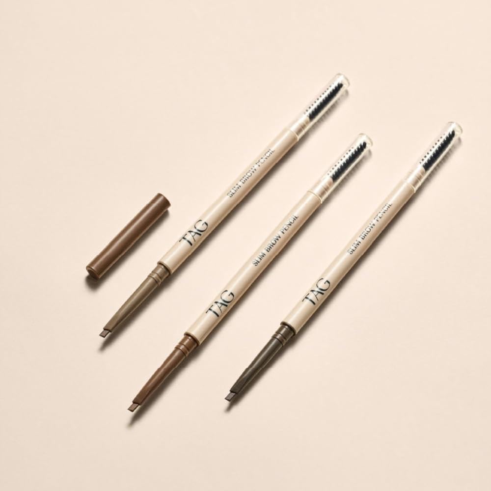 TAG Slim Brow Pencil Augenbrauenstift Augenbrauen Too Cool For eine von Too Cool For erstellte Make-up-Marke TAG Koreanische Kosmetik LIGHT 0,06g / / Schule, Schule,