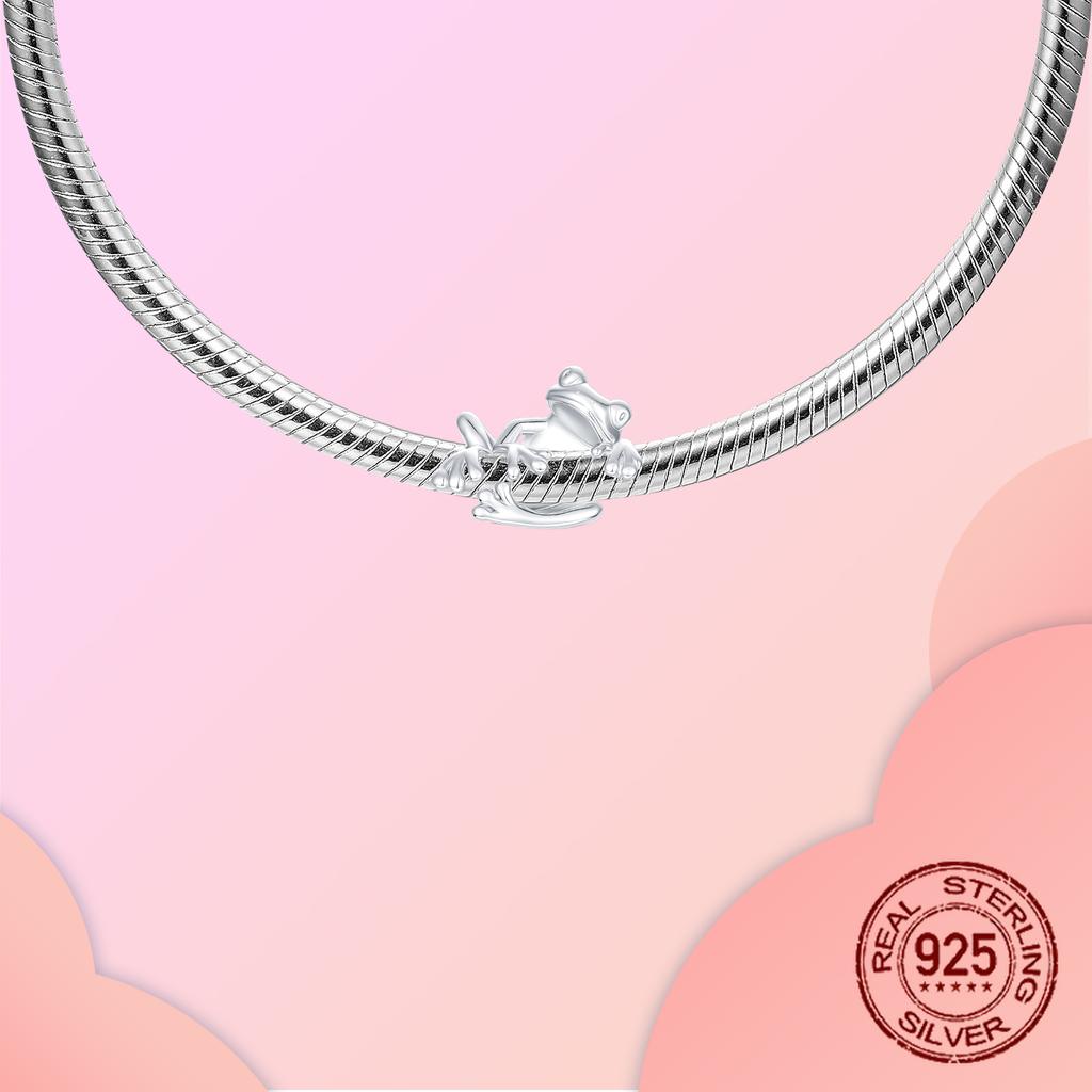 Frosch und Pilz Anhänger Kupfer Frosch Perle Hängender Anhänger Passend für Armband Halskette DIY Schmuck