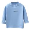 Children's Thermal Fleece Long-Sleeve Top, Base Layer Round Neck Shirt for Autumn/Winter.