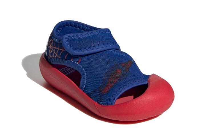 Adidas I Fabric Spider Man Low top Toddler Shoes Blue Red Infant And Toddler FV4074