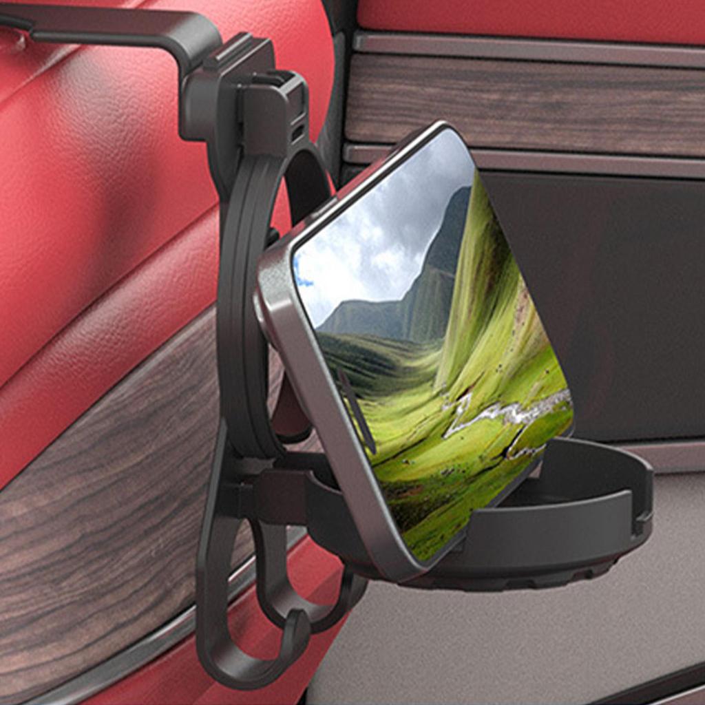 For Most Cars On The Market Back Seat Cup Holders For Cars Storage Organizer Car Seat Hooks For Headrest For Travel Truck Cell
