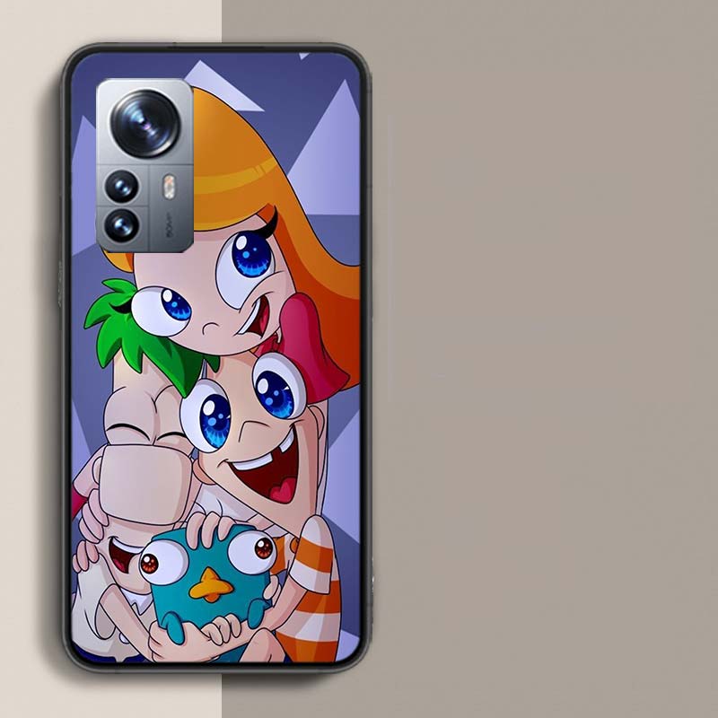 Cartoon Perry The Platypus Phone Case For Redmi Note 13 Pro Plus 14 Pro+ 12S 12 11S 11T 11E 11 10S 10 9S 9 Xiaomi Capa TPU