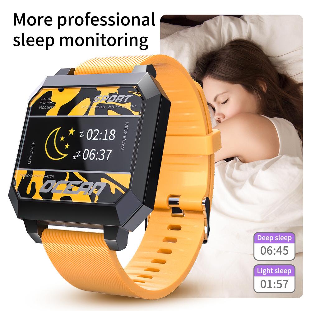 LOKMAT Ocean 2 Sport Smart Watch Men Fitness Tracker Anti Fatigue Tactical  Smartwatch Women Reloj de frecuencia cardíaca para Android iOS comprar a  buen precio — entrega gratuita, reseñas reales con fotos — Joom