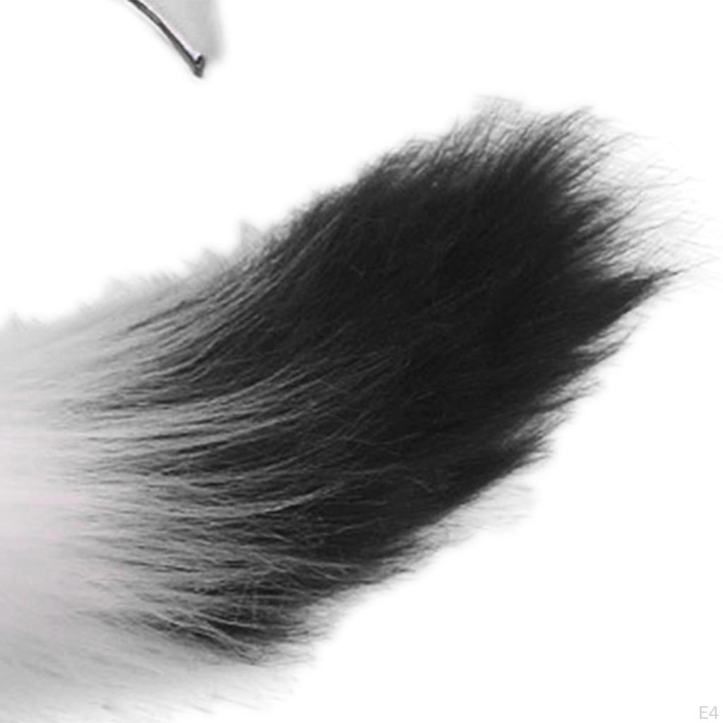 Ears and Tail Set Fancy Dress Costume Cosplay for Masquerade Kids Adult