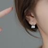 1 Pair of Unique Fish Hooks, 3 Small Fish Short Tassel Earrings, Simple and Cute Earrings for Girls