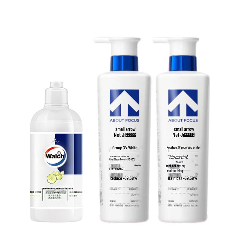 Walch Shower Gel & Anti-dandruff Shampoo Set