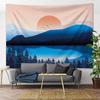 Mountain Sunrise Home Art Wall Hanging Office Living Room Tapestry Home Wall Decoration Tapestry