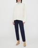 Women's European-Style High Neck Loose Wool Sweater for Autumn/Winter