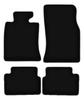 BASIC Black Velour Floor Mats For: Mini Clubman R55 Hatchback (2006-)