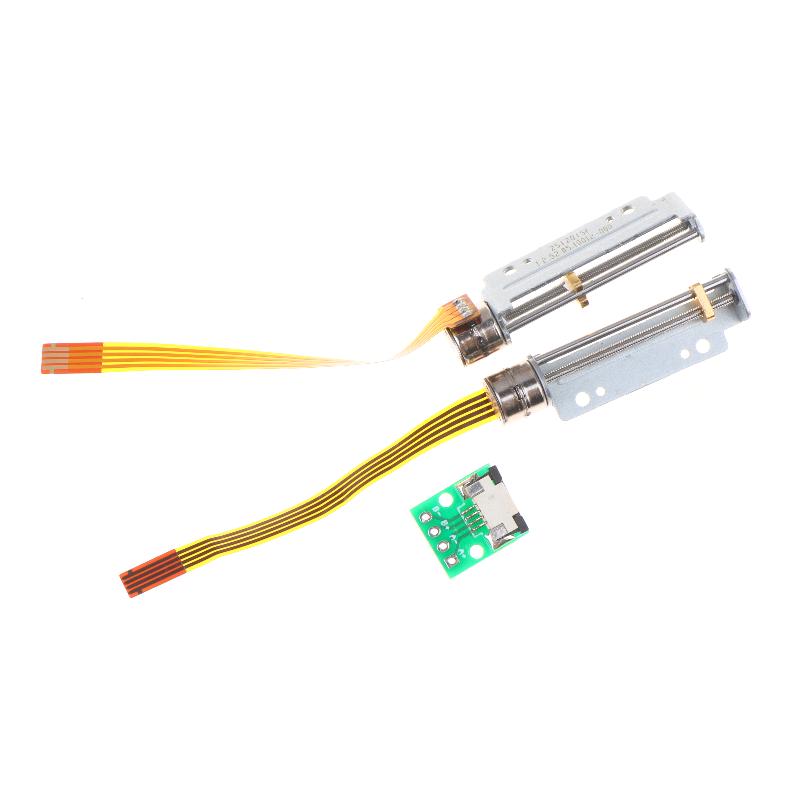 8MM Screw Shaft Stepper Motor 29MM Linear Actuator DC 5V 2 Phase 4 Wire Low Noise for Automation Equipment Upgrade