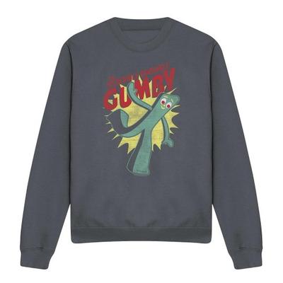 Gumby Unisex Adult Bendable Sweatshirt