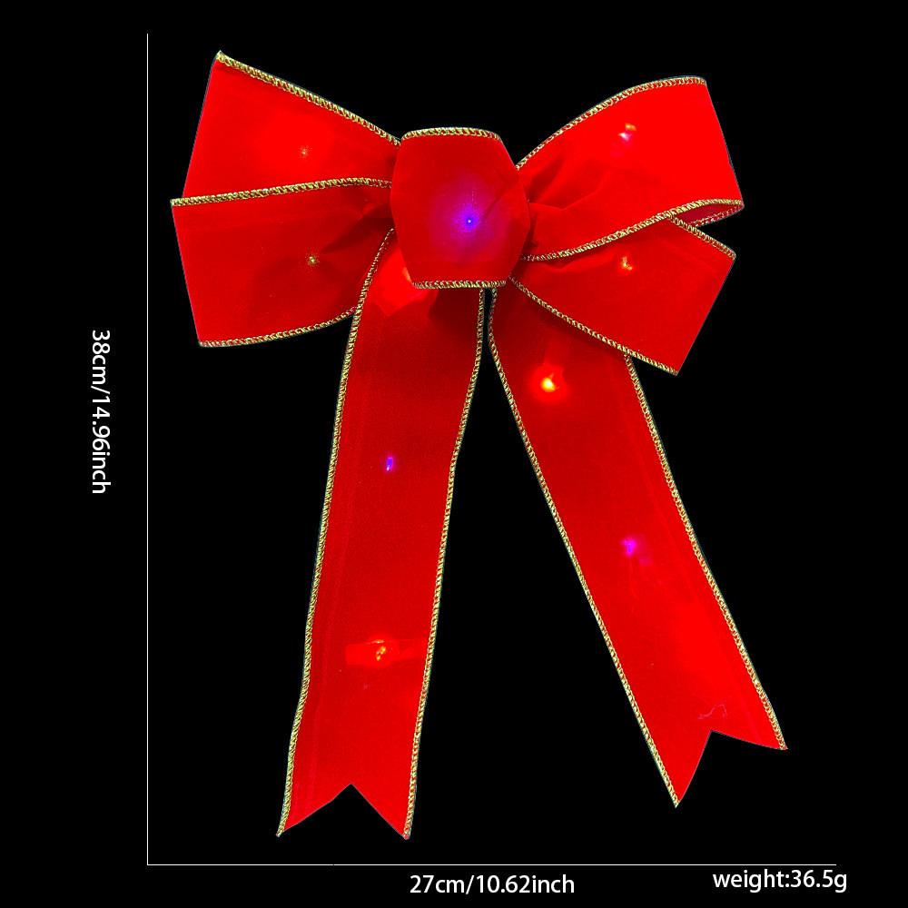 

Whimsical Christmas Bow Diy Craft Kit With Enchanting Star Pattern Fabrics And Red Velvet Color Kit