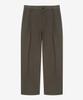 MINDBRIDGE [Warm] Cotton Wide One-Pleat Elastic Waist Pants - 3 Colors