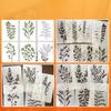 DIY Plant Painting Template, Handmade, Hollow Lace Ruler, Spray Painting Template, Flower and Leaf, Hollow Template, Painting Tool Set, Home Decorat