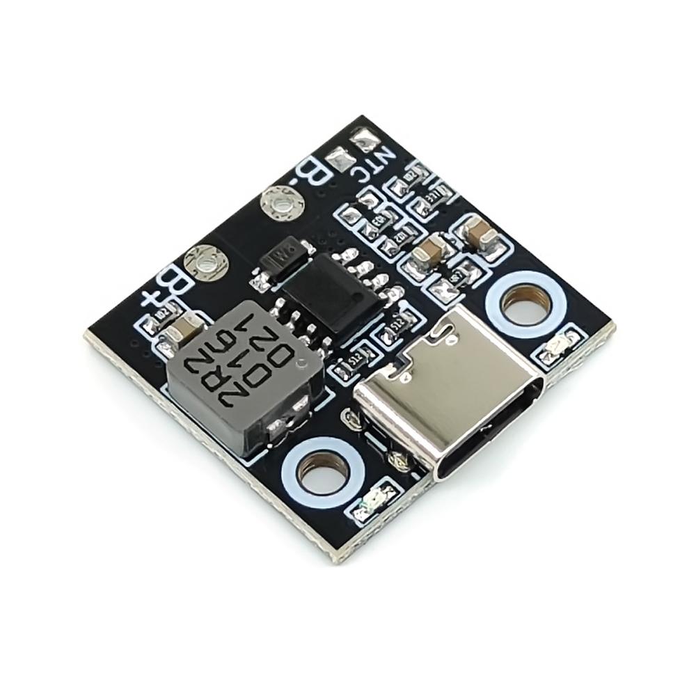 1S 5V Charge Discharge Integrated Module 18650 Lithium Battery Charging Boost Power Board Stepup Charge Protection Module Type C