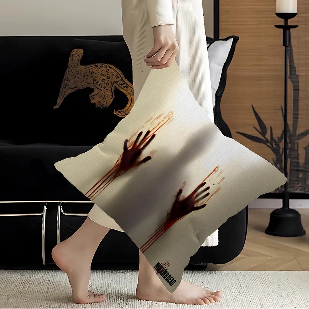 Tv Show Fear The Walking Dead Personalized Pillow Dust Cover Bedroom Kids Party Decoration Pillowcase Birthday Children Gift