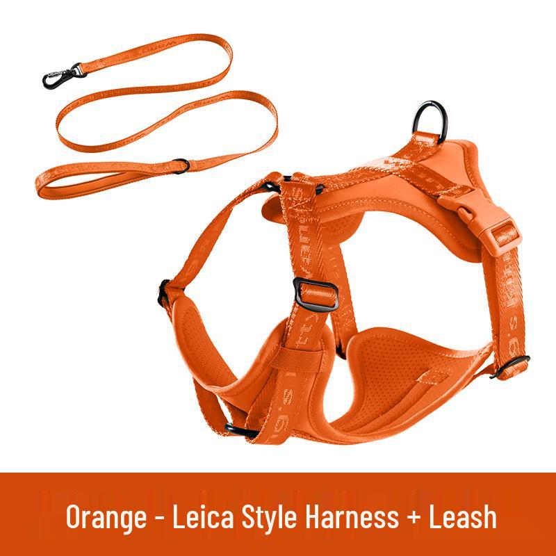 Adjustable Vest-Style Anti-Pull Dog Harness & Leash for Medium To Large Dogs
