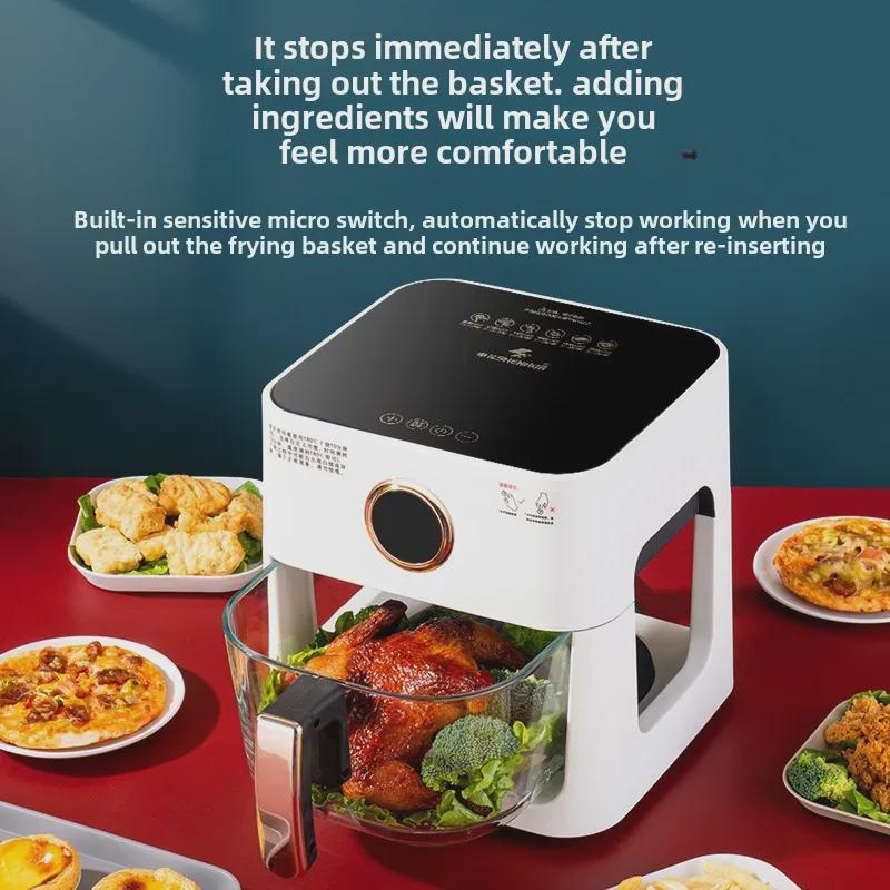 Multifunctional Intelligent Air Fryer: Automatic Electric Fryer for Household Cooking