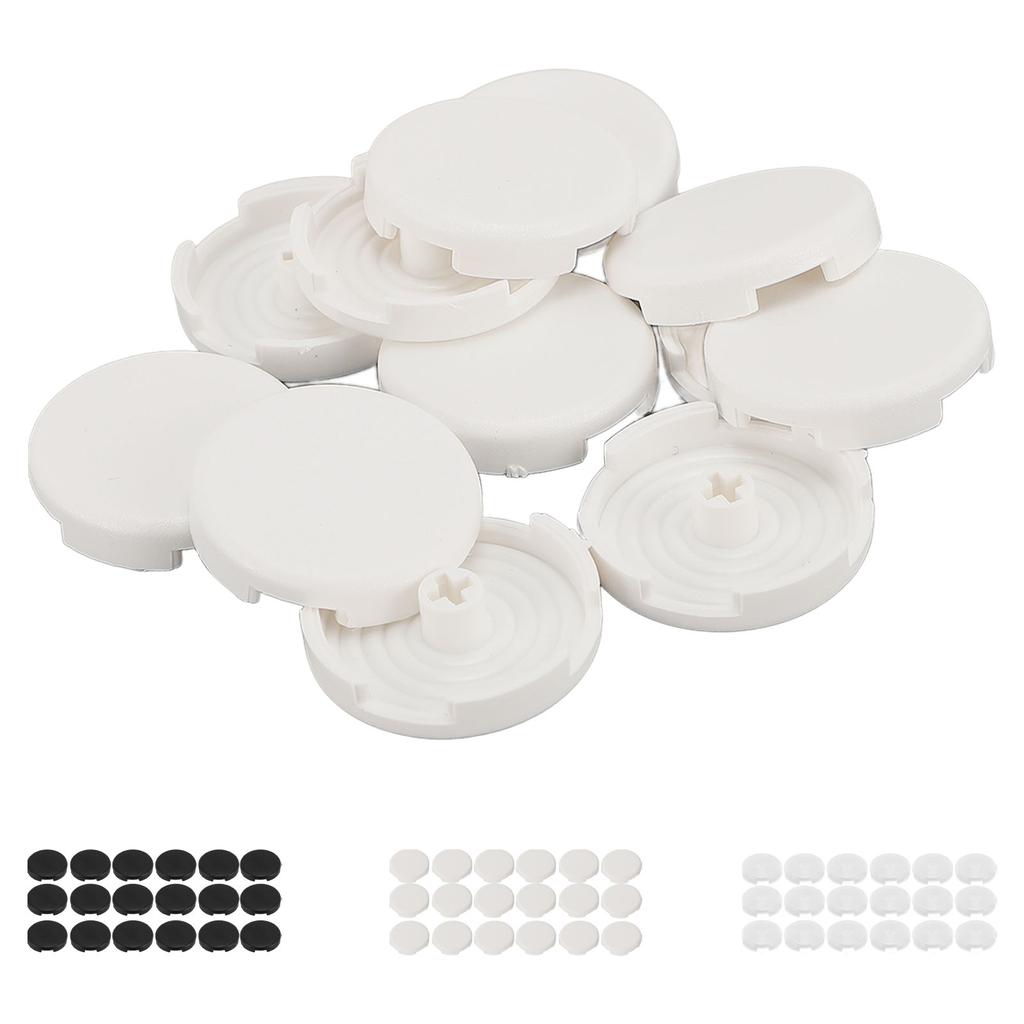 18pcs Joystick Replacement Caps 25.3mm Diameter Mechanical Button Caps Gaming Button Caps Covers