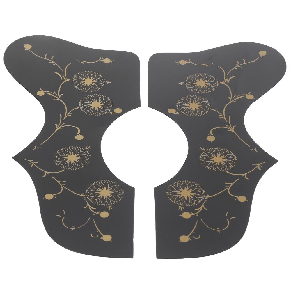 2PCS Hard Plastic Pickguard Self-Adhesive Guitar Protection Plate  Guitar Playing Experience