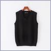 Gilet a Maglia Senza Maniche Donna Uomo Scollo a V Preppy Studenti Ragazzi Ragazze Classico Primaverile Maglione Lavorato a Maglia Moda Coreana Gilet Retrò