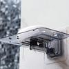 1pcs Transparent Drainable Soap Holder, Punch-Free Soapbox with Traceless Adhesive Wall Mount, Suitable for Bathroom & Kitchen