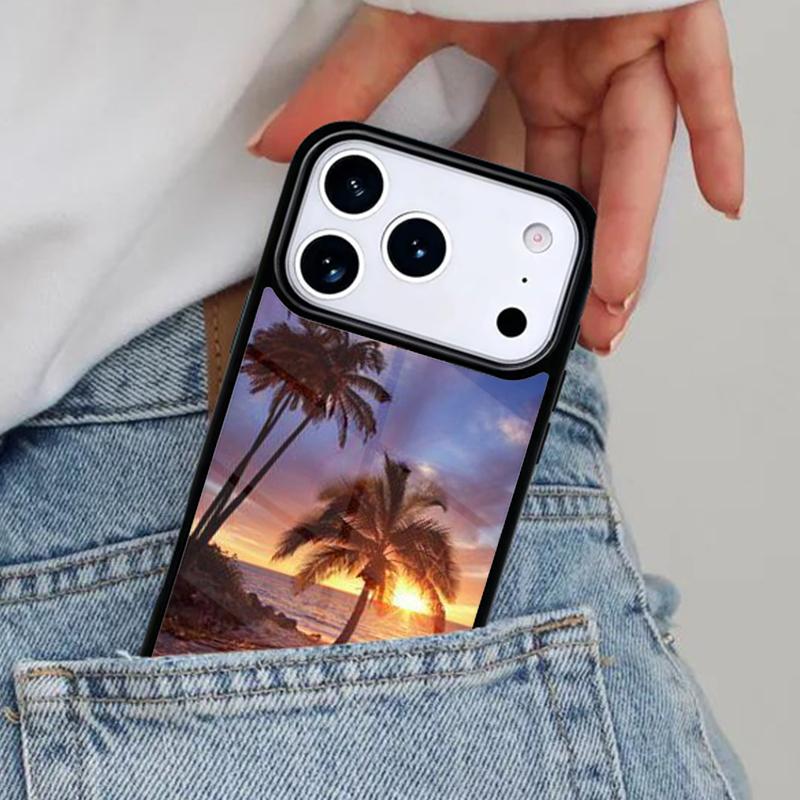 Summer Beach Love Phone Case for iPhone 17ProMax 12 13 14 15 16e 17 Pro Max Plus Air Cover