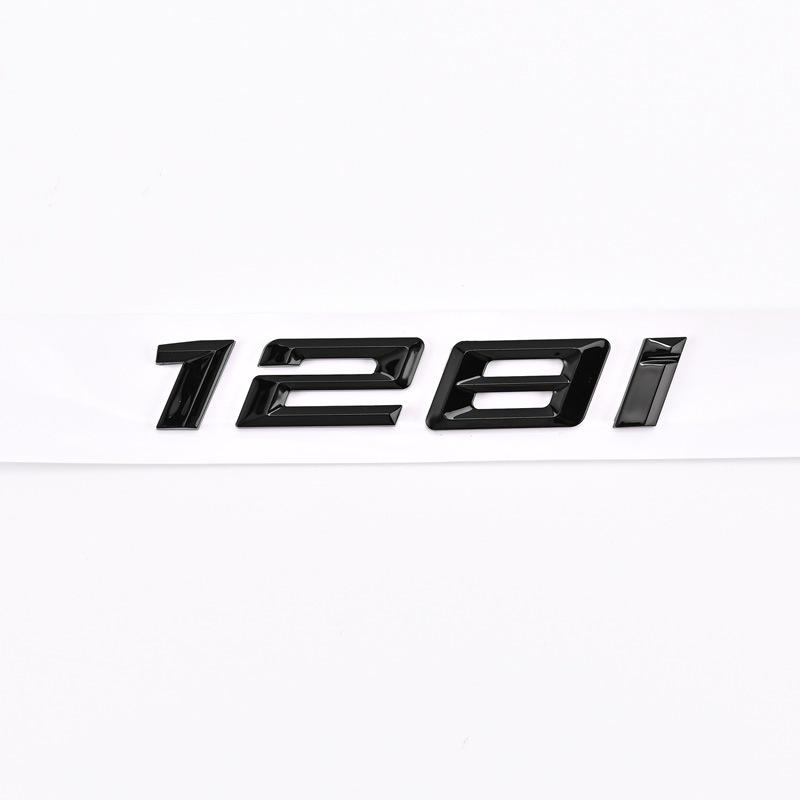 Compatible Rear Emblem for 2020-2023 BMW 1 Series 118i/116i/120i/125i with Modified Displacement Number