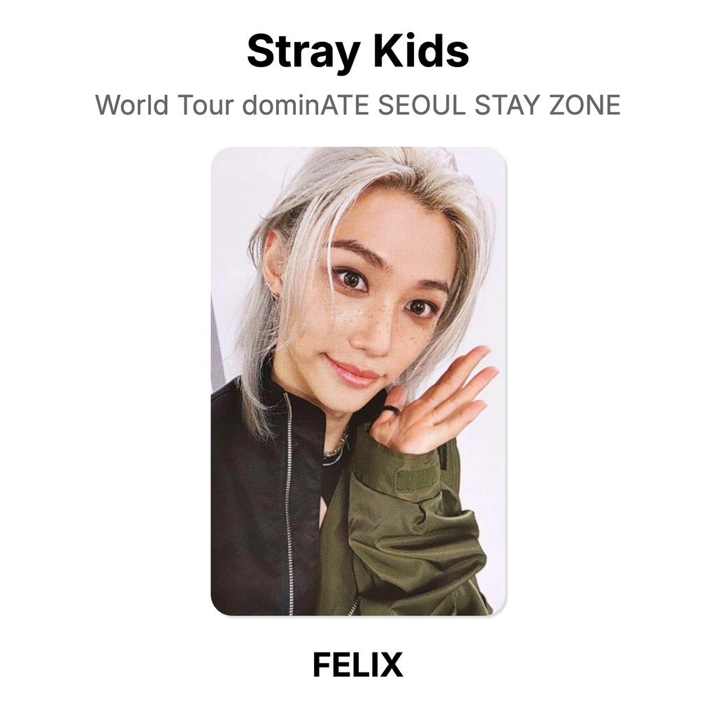 Stray Kids World Tour dominATE SEOUL STAY ZONE Official Photocard
