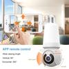 PTZ Smart Tracking E27 Bulb Camera 2MP/3MP Resolution Two-Way Talk Camera Security Surveillance