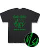MONSTER REPUBLIC Movement Green Lettering T-Shirt Black
