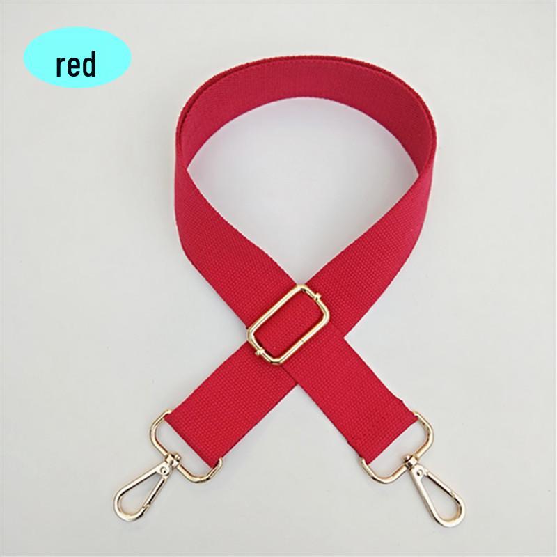 Adjustable Solid Color Crossbody Bag Strap - Unisex, Load-Reducing Shoulder Strap for Bags and School Bags