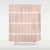 Simple Geometric Linear Pattern Bathroom Curtains Home Decor Waterproof Bathtub Creative Personality Shower Curtains With Hooks