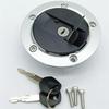 Fuel Gas Tank Cap Cover With Key For Suzuki GSX650 2008-2011, GSF650 Bandit 650 2005-2012, GSXR600 04-15, GSXR1000 03-15