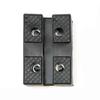 New 4Pcs Heavy Duty Rectangle 118*80mm Lift Pads Black Rubber Arm Pads For Car Lift