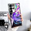 O-Omori Cartoon Game Soft Phone Case For Samsung Galaxy S26 Ultra S25 Edge S24 FE S23 Plus S22 S21 + S20 Plating Anti-Fall Funda