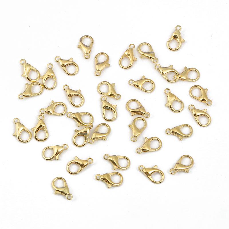 Retro DIY Lobster Clasp Beaded Jewelry Connector for Bracelets and Necklaces