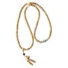 Hainan Old Chenzi Huangzi Xingyue Bodhi Beads Buddhist Prayer Beads Multi-loop Wrist Necklace for Men and Women, Decorative Bracelet