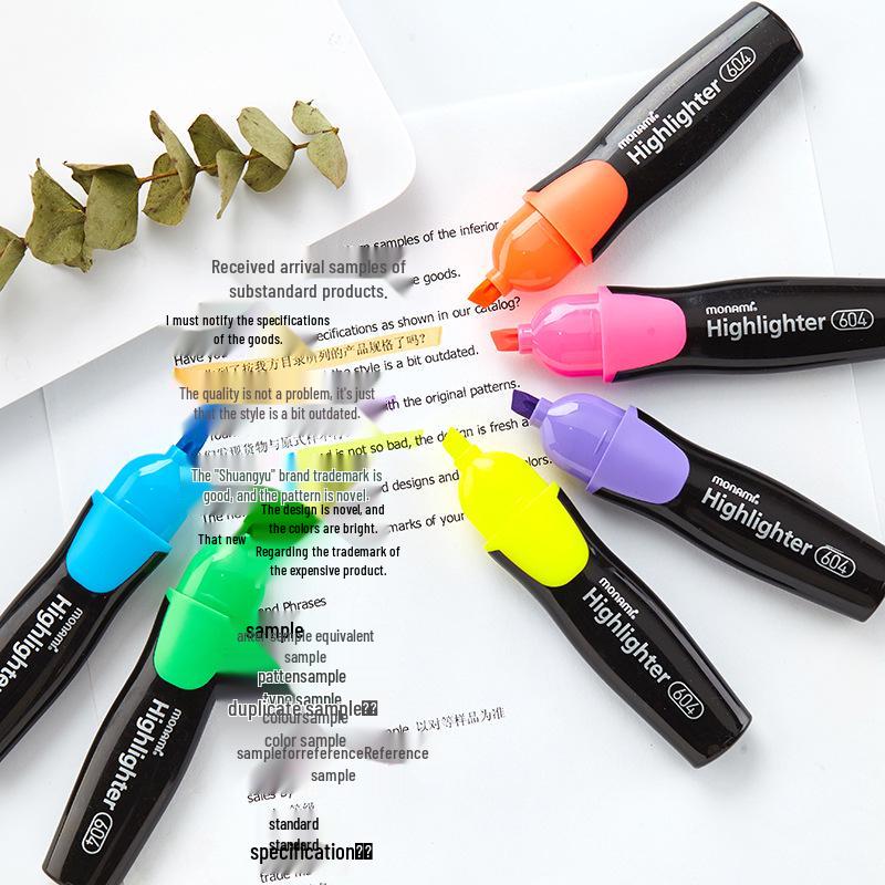 Evidenziatore Fluorescente Monami 604 - Protezione Occhi Per Studenti, Modello 6020