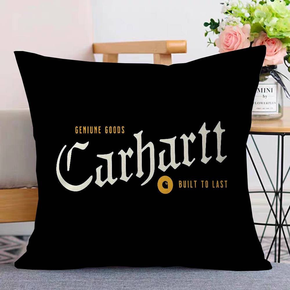 C-Carharttes Pillow Cushion Cover Pillowcase Living Room Sofa Home Decor Customized